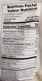 The Nutrition Facts of Laxmi Val Lilva 