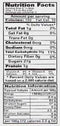 The Nutrition Facts of Laziza Falooda Strawberry Dessert Mix 
