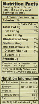 The Nutrition Facts of Laziza Firni Khas Saffron Ground Rice Pudding 