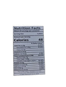 The Nutrition Facts of Lazzat Coconut Biscuits 