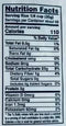 The Nutrition Facts of Lazzat Cracked wheat flour