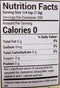The Nutrition Facts of Lazzat Green Tea