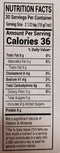 The Nutrition Facts of Lazzat Mango Custard Powder