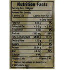 The Nutrition Facts of Lijjat Plain Udad papad 