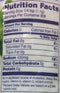 The Nutrition Facts of Lior Fine Sea Salt Medium 