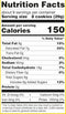 This is the Nutrition of Loacker Quadratini Lemon Wafer.