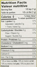 The Nutrition Facts of MDH Kasoori Methi Leaves Big 