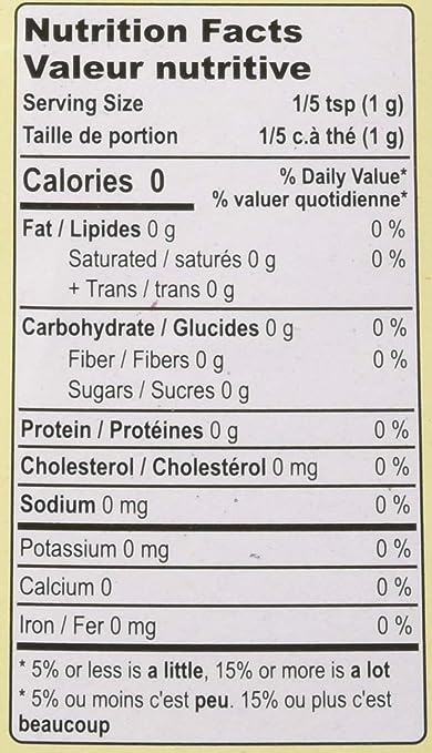 The Nutrition Facts of MDH Methi Leaves 
