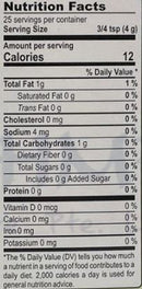 The Nutrition Facts of MDH Sabji Masala 
