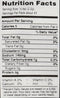 The Nutrition Facts of MTR Channa Masala Powder