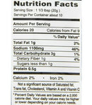 The Nutrition Facts of MTR Madras Sambhar Powder