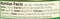 The Nutrition Facts of Maesri Green Curry Paste 