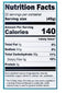 The Nutrition Facts of Manna Barnyard Millet