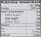 The Nutrition Facts of Manna Health Mix Big Box