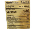 The Nutrition Facts of Meharban Mango Juice Drink