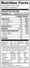 The Nutrition Facts of Mezban Beef Chapli Kabab 