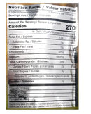 The Nutrition Facts of Mezban Whole Wheat Paratha (5pcs) 