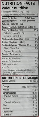 This is the Nutrition of Mirch Masala Dal Muth.