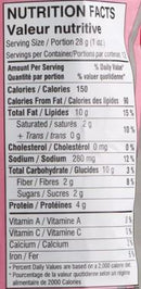 This is the Nutrition of Mirch Masala Fulvadi.