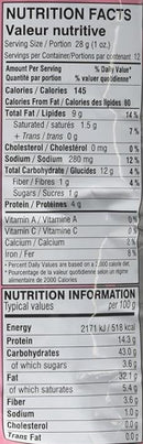 This is the Nutrition of Mirch Masala Punjabi Mix.