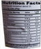 The Nutrition Facts of Mitchell's Jam Golden Apple