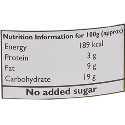 The Nutrition Facts of Mother's Recipe Avakaya Pickle 