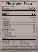 The Nutrition Facts of Mother's Recipe Biryani Masala 