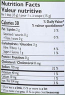 The Nutrition Facts of Mother's Recipe Cut Mango Pickle (SIS) 