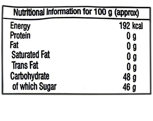 The Nutrition Facts of Mother's Recipe Delhi Chaat Chutney 