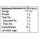 The Nutrition Facts of Mother's Recipe Garlic Pickle 