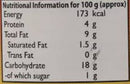 The Nutrition Facts of Mother's Recipe Garlic Pickle (SIS) 