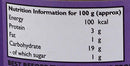 The Nutrition Facts of Mother's Recipe Ginger Paste Large 