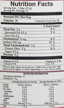 The Nutrition Facts of Mother's Recipe Gujarati Khaman Gunda  Pickle 