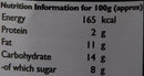 The Nutrition Facts of Mother's Recipe Madras Onion Pickle 