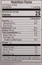The Nutrition Facts of Mother's Recipe Meat Masala 