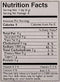 The Nutrition Facts of Mother's Recipe Panipuri Masala 