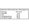 The Nutrition Facts of Mother's Recipe RTC Chicken Chettinad Mix 