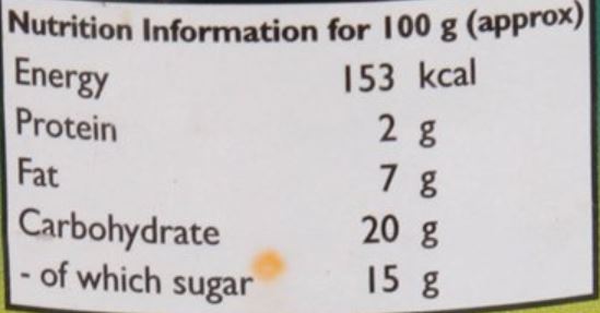 The Nutrition Facts of Mother's Recipe Tomato Pickle 