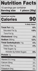 The Nutrition Facts of Nanak Jalapeno Peppers 15 pcs 