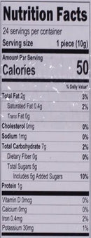 This is the Nutrition of Nanak Kaju Katli.
