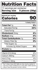 The Nutrition Facts of Nanak Paneer