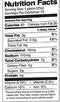 The Nutrition Facts of Nanak Paneer Poppers 18 pcs 