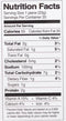 The Nutrition Facts of Nanak Spinach Rolls (20 pcs) 