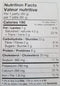The Nutrition Facts of Nanak Veggie Burger Patties 