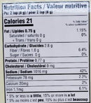 The Nutrition Facts of Naseem Seekh Kabab Masala 