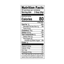 The Nutrition Facts of National Extra Hot Mixed Pickle 