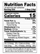 The Nutrition Facts of National Green Chilli Sauce 