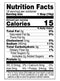 The Nutrition Facts of National Green Chilli Sauce 