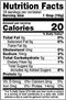 The Nutrition Facts of National Mango Chilli Sauce 