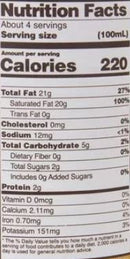 The Nutrition Facts of Nature's Greatest Foods, Organic Coconut Cream